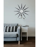 Infinity Instruments Sunburst Wall Clock