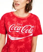 Love Tribe Juniors' Coca-Cola Tie-Dye T-Shirt