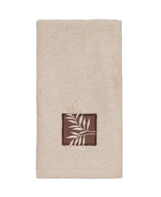 Avanti Serenity Embroidered Cotton Fingertip Towel, 11" x 18"