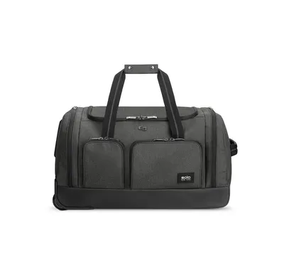 Solo New York Leroy Carry-On Rolling Duffel Bag