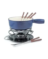 Swissmar Lugano 9 Piece Cast Iron Fondue Set