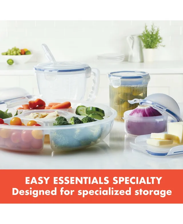 Lock & Lock Easy Essentials Twist 34-Ounce Food Storage Container