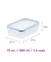 Lock n Lock Easy Essentials Rectangular 12-Oz. Food Storage Container