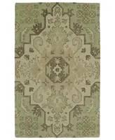 Kaleen Weathered WTR02-50 Green 2' x 3' Outdoor Area Rug