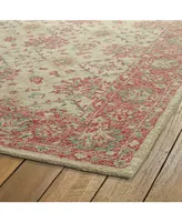 Kaleen Weathered WTR06-36 Watermelon 2' x 3' Outdoor Area Rug