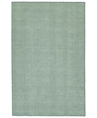 Kaleen Ziggy ZIG01-91 Teal 2' x 3' Outdoor Area Rug