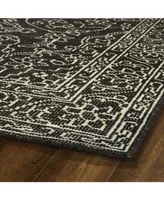 Kaleen Herrera HRA07-38 Charcoal 8' x 10' Area Rug