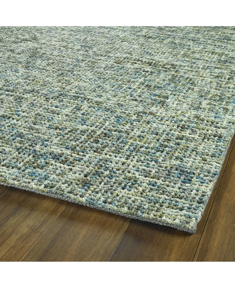 Kaleen Lucero LCO01-91 Teal 8' x 10' Area Rug