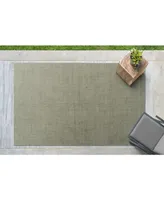 Kaleen Minkah MKH05-75 Gray 2' x 3' Outdoor Area Rug