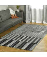 Kaleen Alzada ALZ01-38 Charcoal 8' x 10' Area Rug