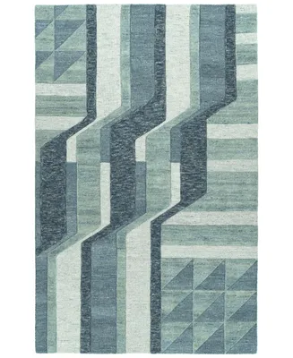 Kaleen Alzada ALZ02-17 Blue 5' x 7'9" Area Rug