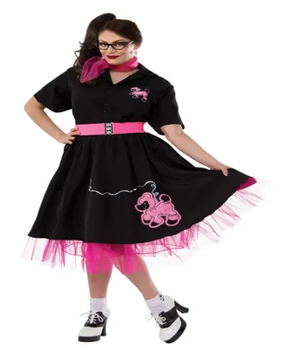 BuySeason Women's Complete Poodle Skirt Costume