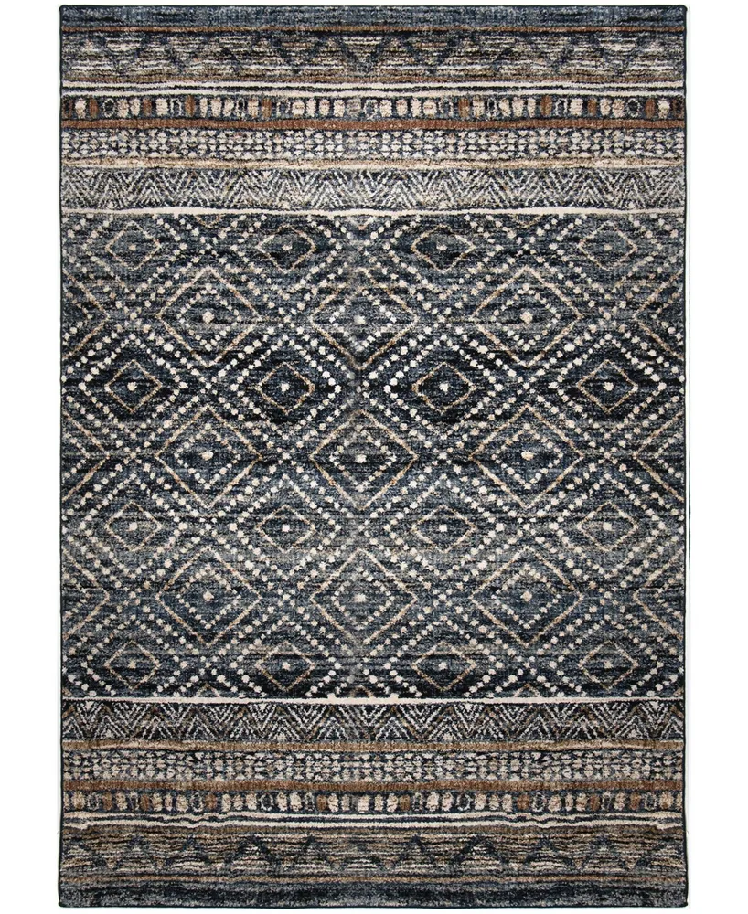 Orian Adagio Coastal Pier Indigo 8'10" x 13' Area Rug