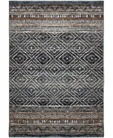 Orian Adagio Coastal Pier Indigo 8'10" x 13' Area Rug