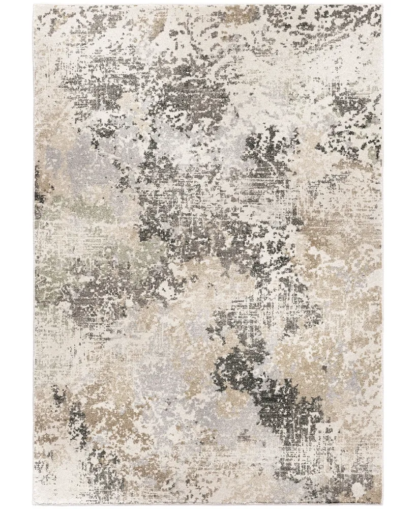 Orian Riverstone Digital Stream Multi 6'7" x 9'6" Area Rug