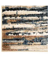 Orian Adagio Tree Tracks Indigo 8'10" x 13' Area Rug