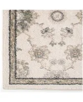 Orian Riverstone Manor Sarouk Soft White 9 'x 13' Area Rug