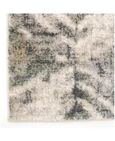 Orian Riverstone Maverick Cloud Gray 7'10" x 10'10" Area Rug