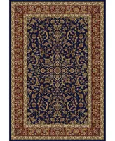 Closeout! Km Home //Navy Navelli Blue 3'3" x 5'4" Area Rug