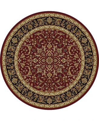 Closeout! Km Home 1318// Navelli / 5'3" x 5'3" Round Area Rug
