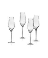 Godinger Isla Champagne Flutes - Set of 4