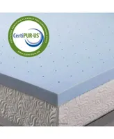 Brookside 2.5 Gel Infused Memory Foam Mattress Topper