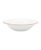 Twig New York Amelie Roseate Rim Set of 2 Soup/Pasta Bowl