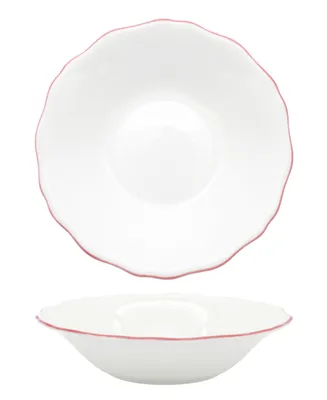 Twig New York Amelie Roseate Rim Set of 2 Soup/Pasta Bowl