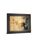 Classy Art Letter Ii by F. Leal Framed Print Wall Art - 22" x 26"