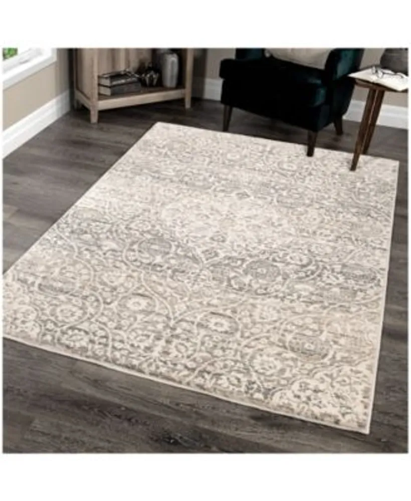 Orian Riverstone Center Kirman Multi Area Rug Collection