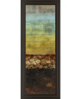 Classy Art Subterranean I by Lanie Loreth Framed Print Wall Art - 18" x 42"