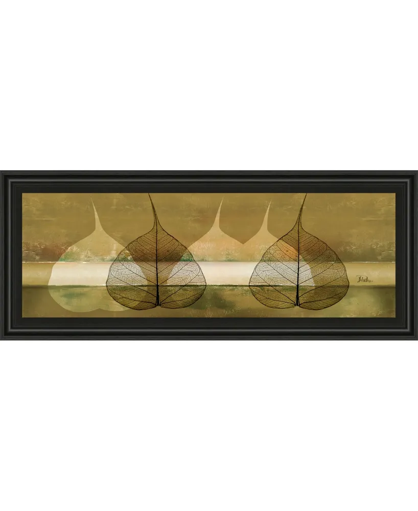 Classy Art Less Is More Iii by Patricia Pinto Framed Print Wall Art - 18" x 42"