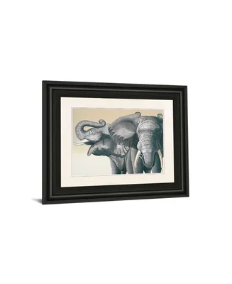 Classy Art Elephant by Peter Moustakas Framed Print Wall Art - 22" x 26"