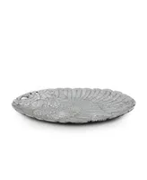 Arthur Court Designs Aluminum Harvest Turkey Oval Platter