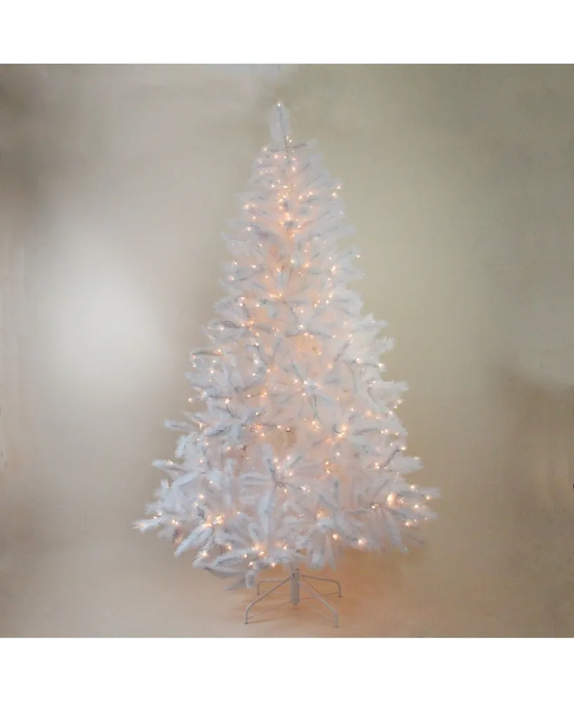 Northlight Pre-Lit Sparkling Alaskan Pine Artificial Christmas Tree