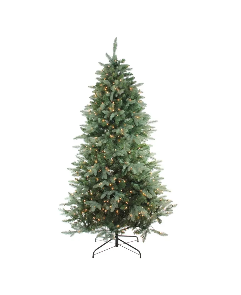 Northlight 4.5' Pre-Lit Washington Frasier Fir Slim Artificial Christmas Tree - Clear Lights