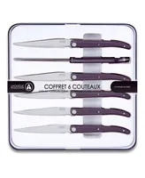 Laguiole Sens 6 Piece Steak Knife Set