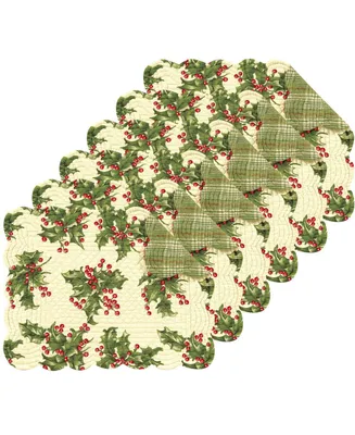 C&F Home Holly Placemat, Set of 6