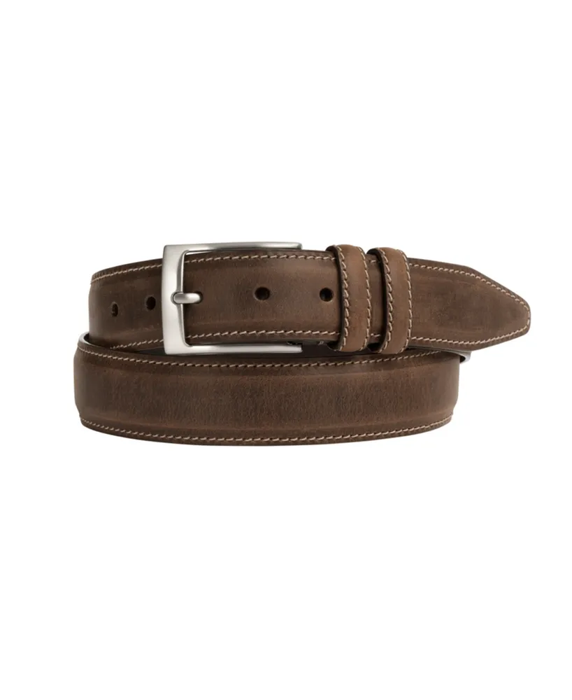 Johnston & Murphy Distressed Casual Belt