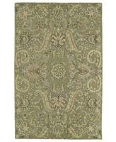 Kaleen Helena Virgil 05 Green Area Rug Collection