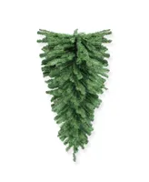 Northlight 48" Canadian Pine Christmas Teardrop Swag - Unlit