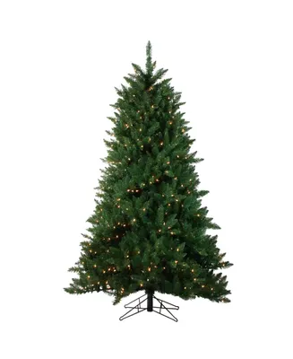 Northlight 7.5' Pre-Lit Montana Pine Artificial Christmas Tree - Clear Lights