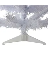 Northlight 24" White Balsam Pine Mini Artificial Christmas Tree - Unlit