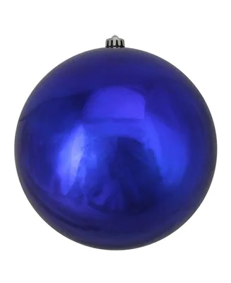 Northlight Royal Blue Shatterproof Shiny Christmas Ball Ornament 10" 250mm