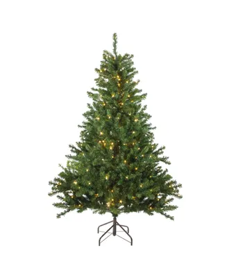 Northlight 8' Pre-Lit Canadian Pine Artificial Christmas Tree - Candlelight Led Lights