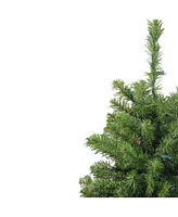 Northlight 3' Pre-Lit Led Canadian Pine Artificial Christmas Tree - Multi Lights