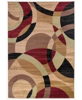 Main Street Rugs Montane Mon105 Multi 7'10" x 10'2" Area Rug