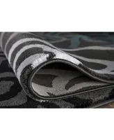 Main Street Rugs Montane Mon108 Gray 7'10" x 10'2" Area Rug