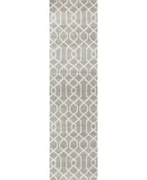 Main Street Rugs Haven Hav9105 Gray 2' x 7'2" Runner Rug