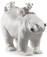 Lladro Mummy Bear and Babies Figurine